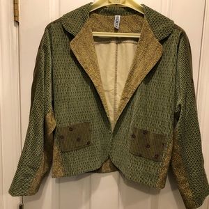 Gregory Parkinson Silk Velvet Blazer